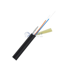 Wanbao light small figure 8 fiber optic cable 2 fibers G652D fiber cable with 7 strand messenger wires